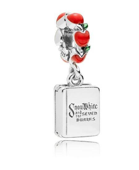  We love the poison apple theme of this Snow White pendant