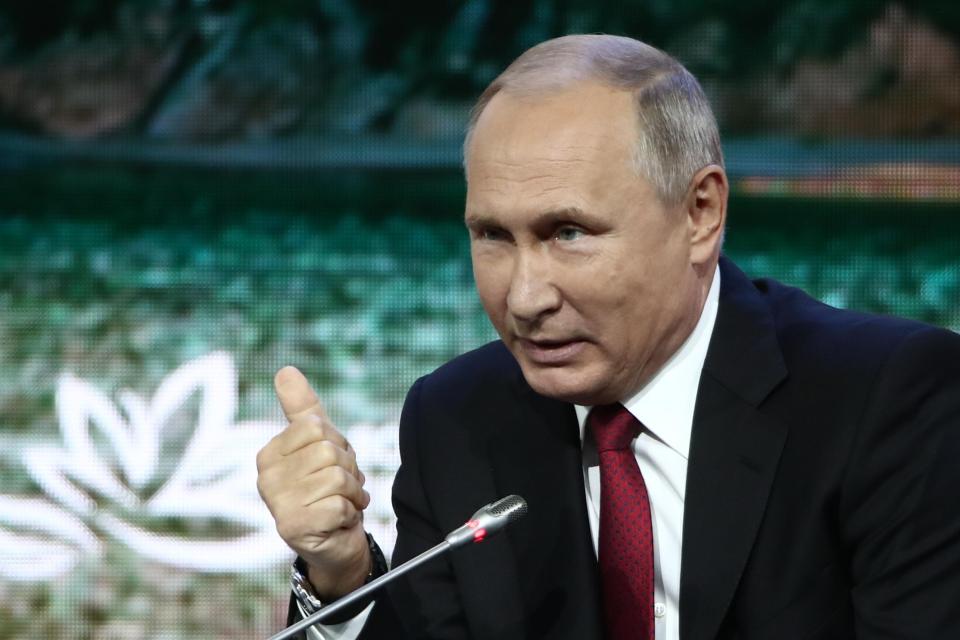  Putin has denied any involvement in the nerve agent attack