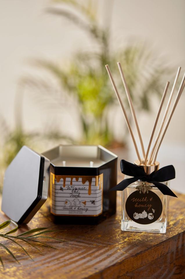  Make your home smell like honey with this candle, £6, and £6 diffuser