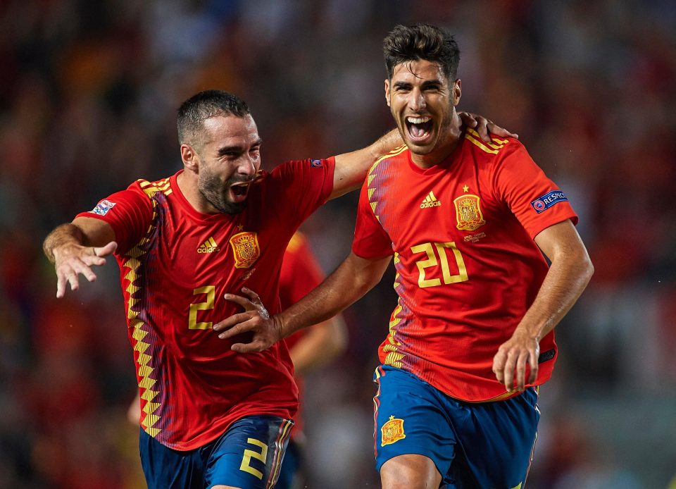  Asensio carried on his good form this season by starring in Spain's 6-0 win over Croatia, scoring once