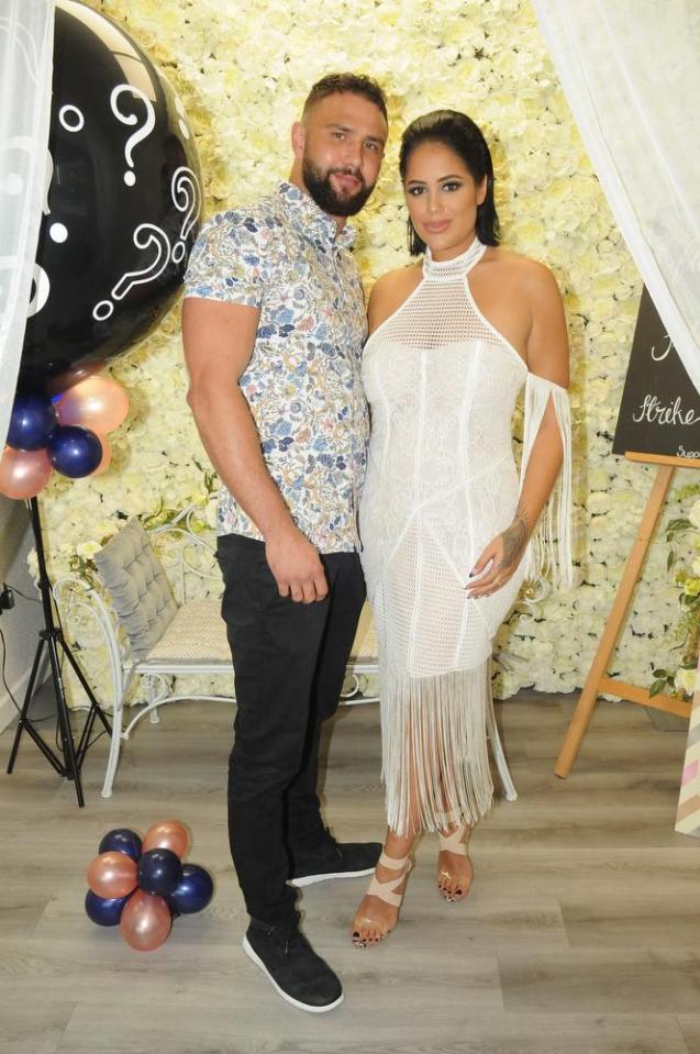  Malin Andersson revealed she is back with ex Tom Kemp at her baby gender reveal party last night