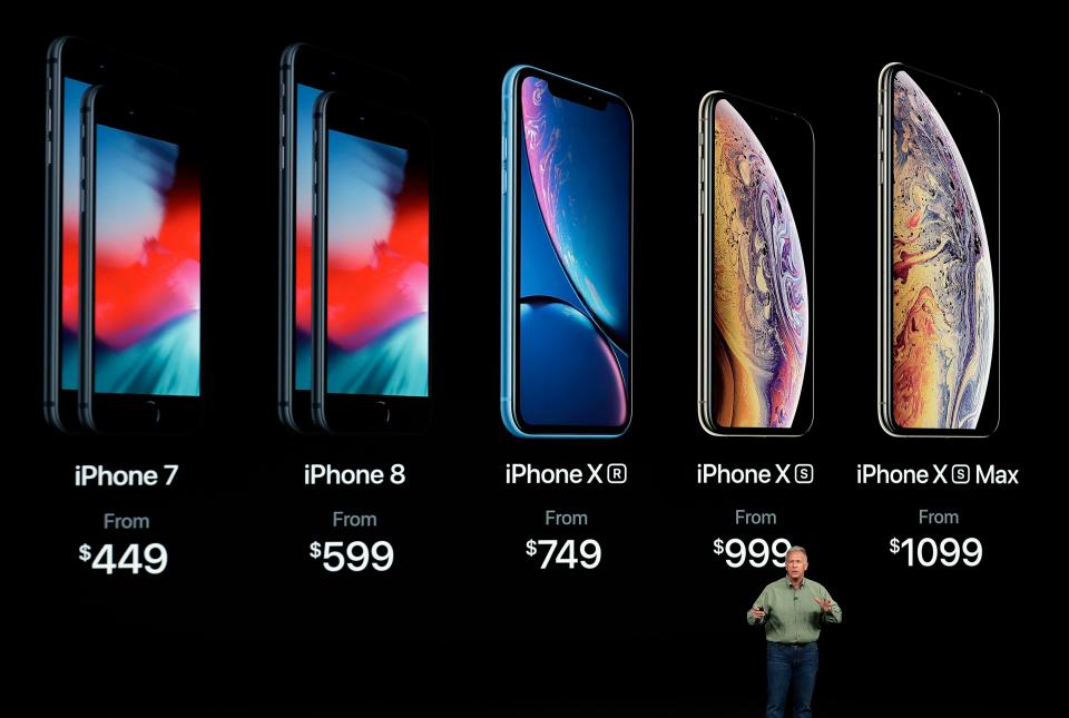  Apple unveils most expense iPhone EVER as new XS Max to go on sale for £1,449