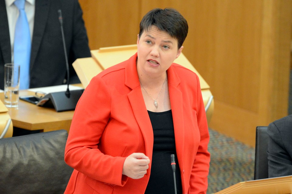 Ruth Davidson has spoken out about her own struggle with mental health problems