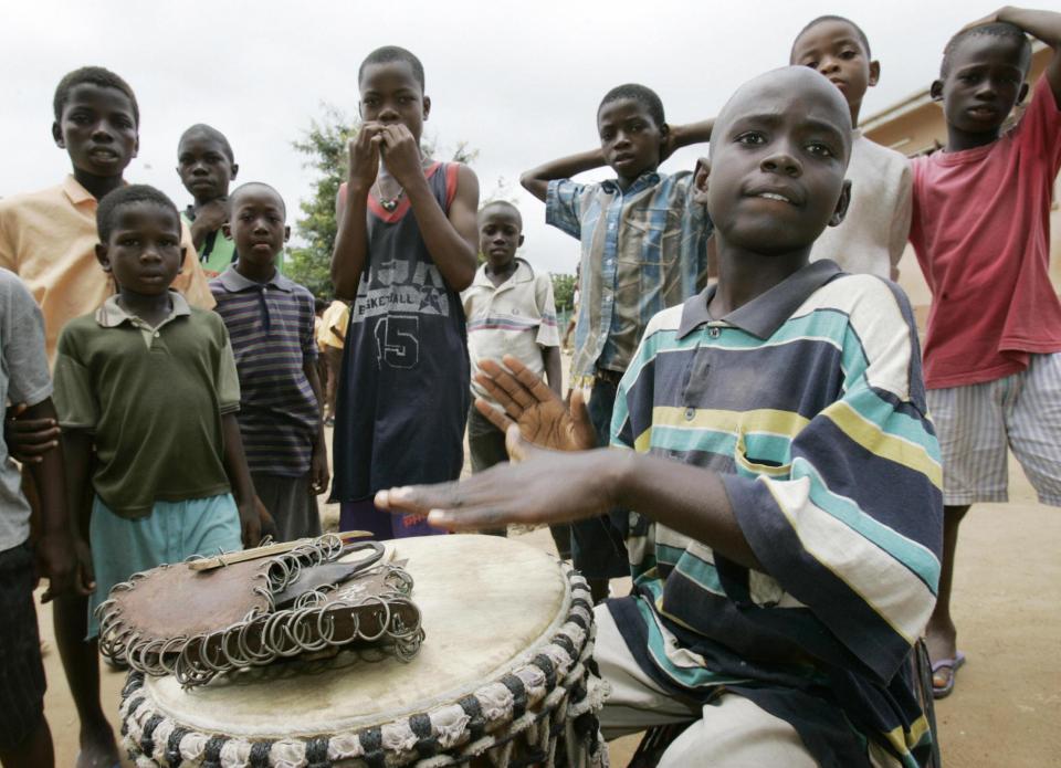  Buduburam Refugee Camp, east of Accra, where Alphonso Davies was born