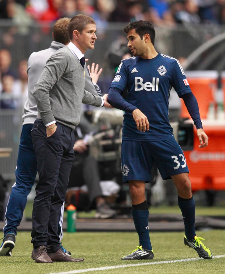  Carl Robinson is the former head coach of the Vancouver Whitecaps