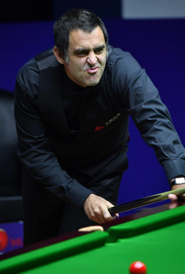 Ronnie O'Sullivan did not have any problems with his referee in Shanghai