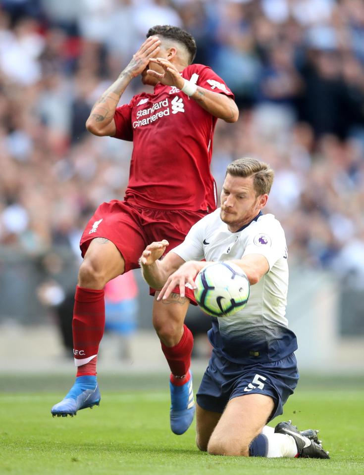  Firmino immediately grabbed his eye after the clash