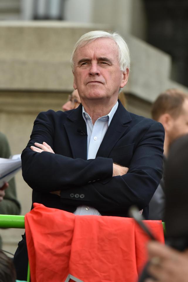  John McDonnell laid out Labour's plans to bring private rail firms into public ownership within five years - before the current contracts expire