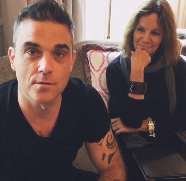  Ayda Field's mum Gwen has been described as the 'rock' of their family and keeps Robbie out of trouble