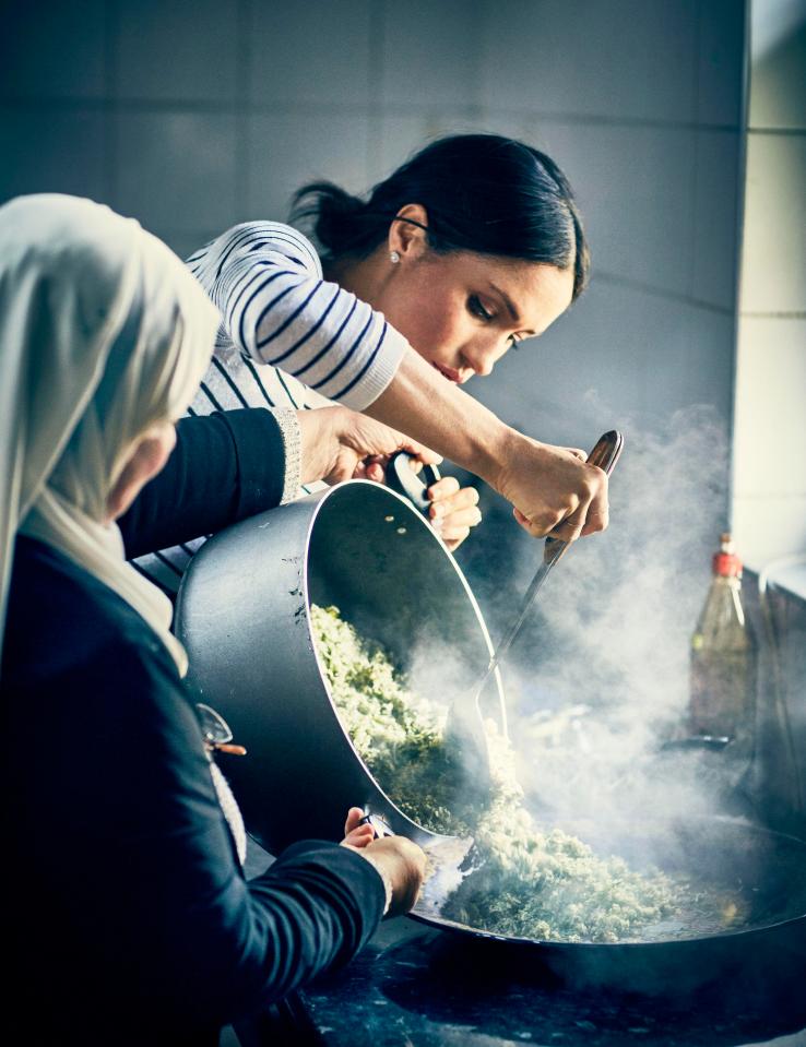  Meghan's recipe book contains 50 personal recipes from the women behind the community kitchen