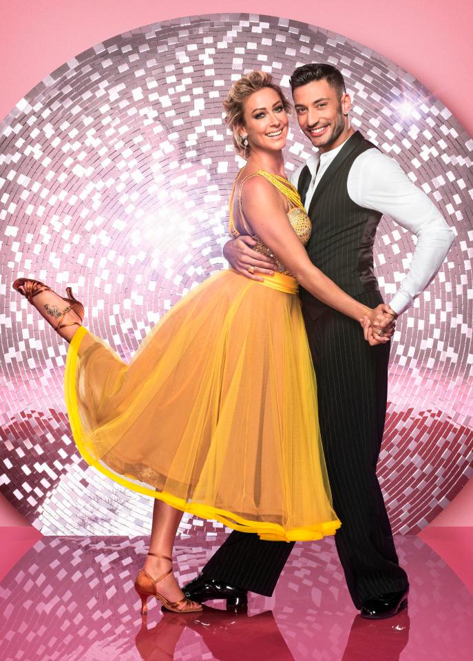  Faye is dancing with Giovanni Pernice