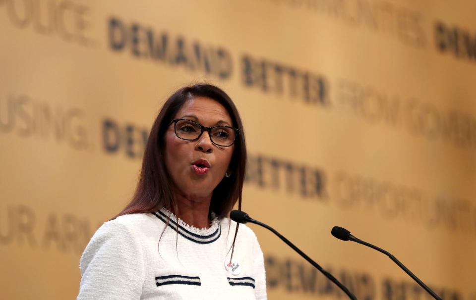  Gina Miller has given a speech to Lib Dem conference