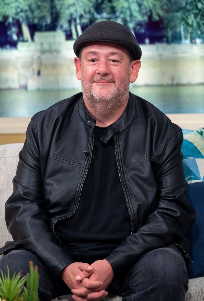  Johnny Vegas revealed he's lost three stone