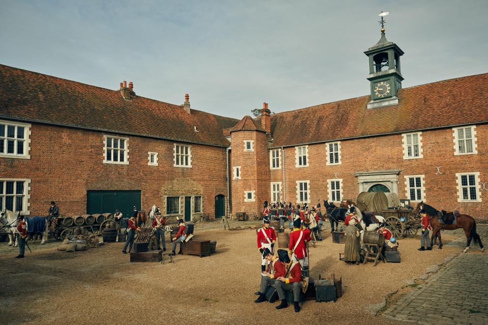  Osterley Courtyard as seen in Vanity Fair