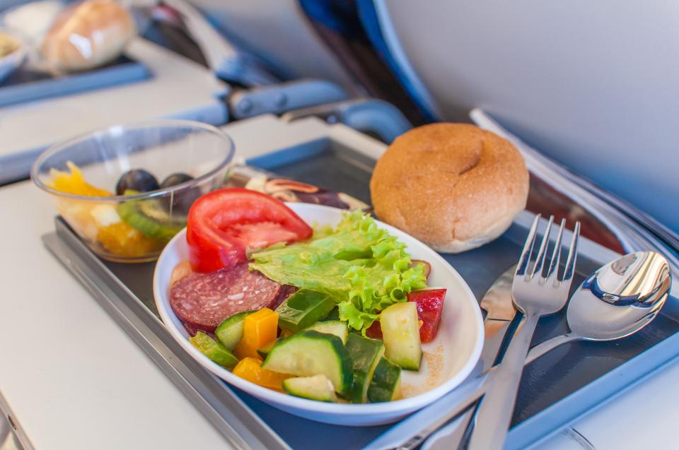  Plane food isn't the greatest - and being at altitude can make it taste even worse