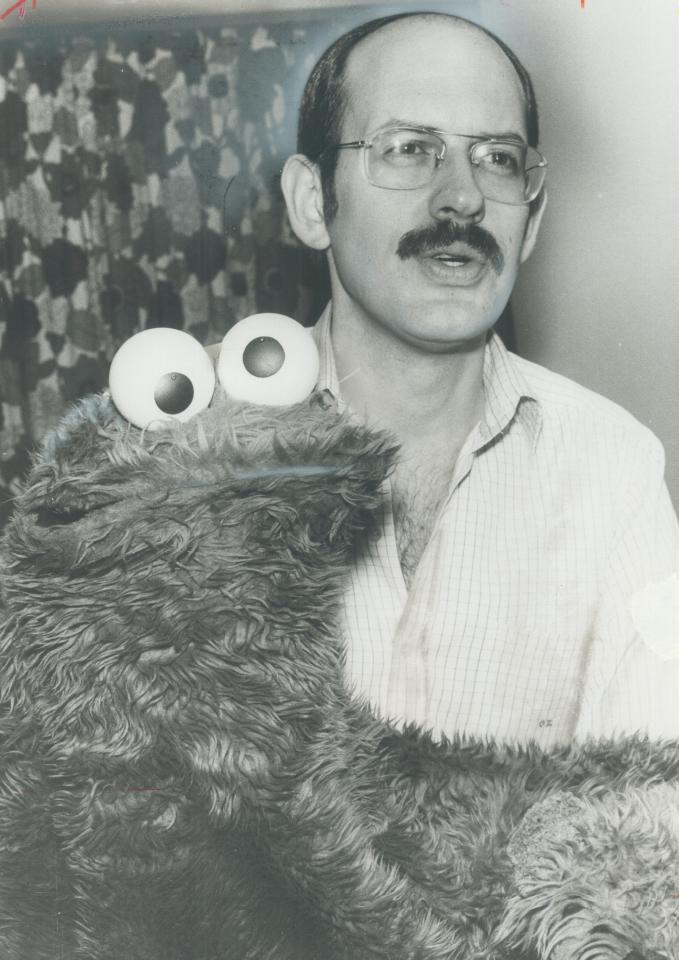 Oz, seen here with the Cookie Monster, said he created Bert, adding: 'I know what and who he is'