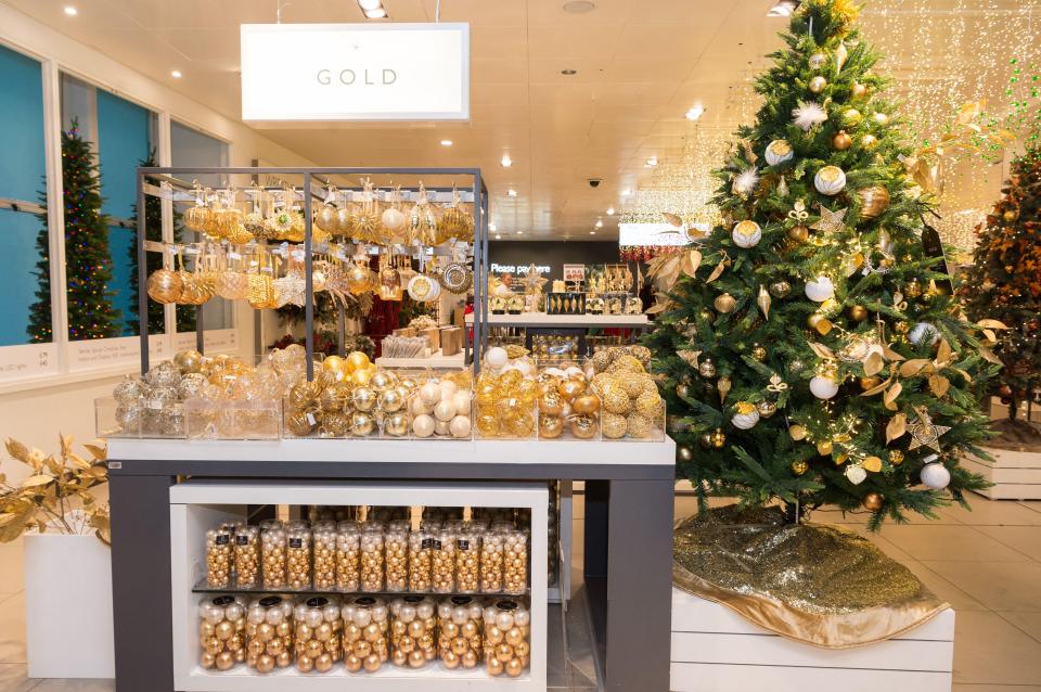  Christmas decorations are now on display at John Lewis' Christmas shops