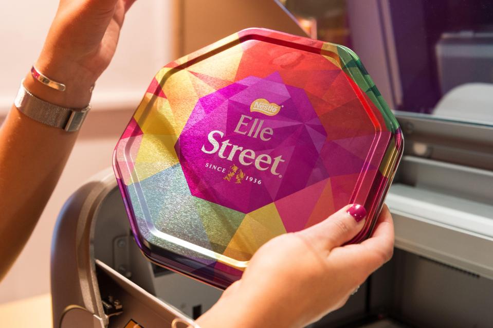  You can have your pick & mix Quality Street tin personalised if you pay £15