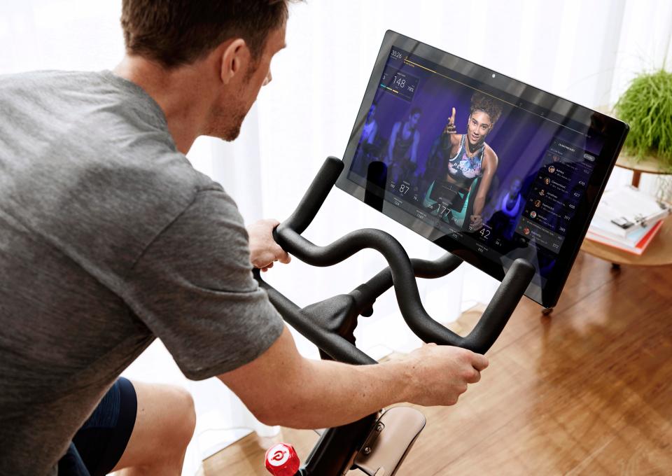  You can attend spin classes from the comfort of your own home with this bike