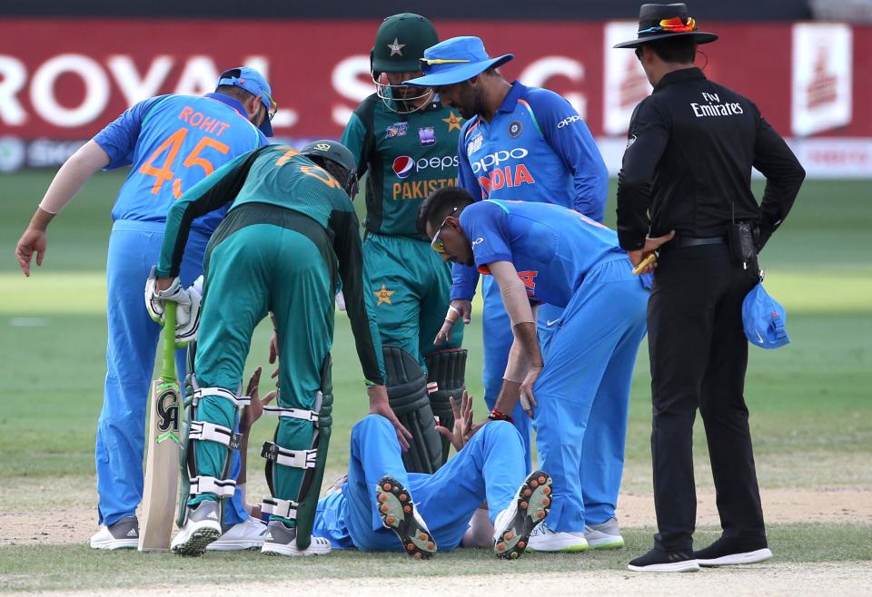  It was revealed that Pandya, 24, picked up an acute lower back injury