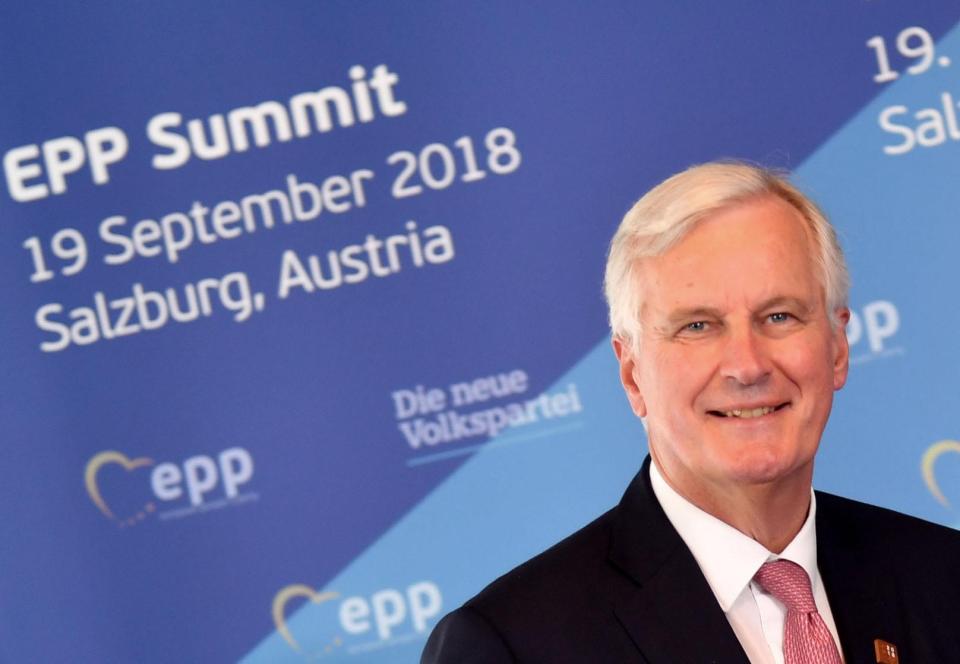  Michel Barnier does not agree with Theresa May's plans for the Irish border after Brexit