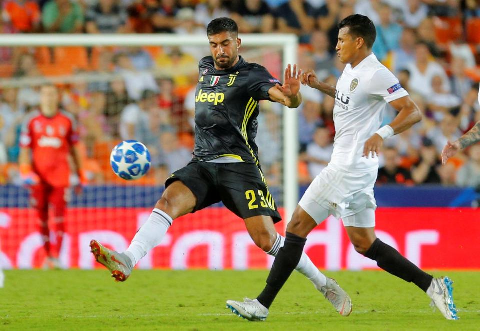  Emre Can fumed at Ronaldo's red card after being shown a post-match replay