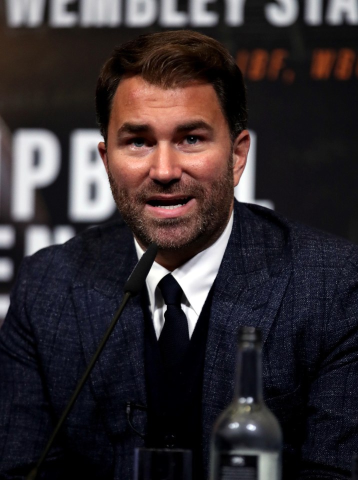 Eddie Hearn has leaped to Billy Joe Saunders' defence - but told the Englishman he needs to accept the responsibility of being a world champ