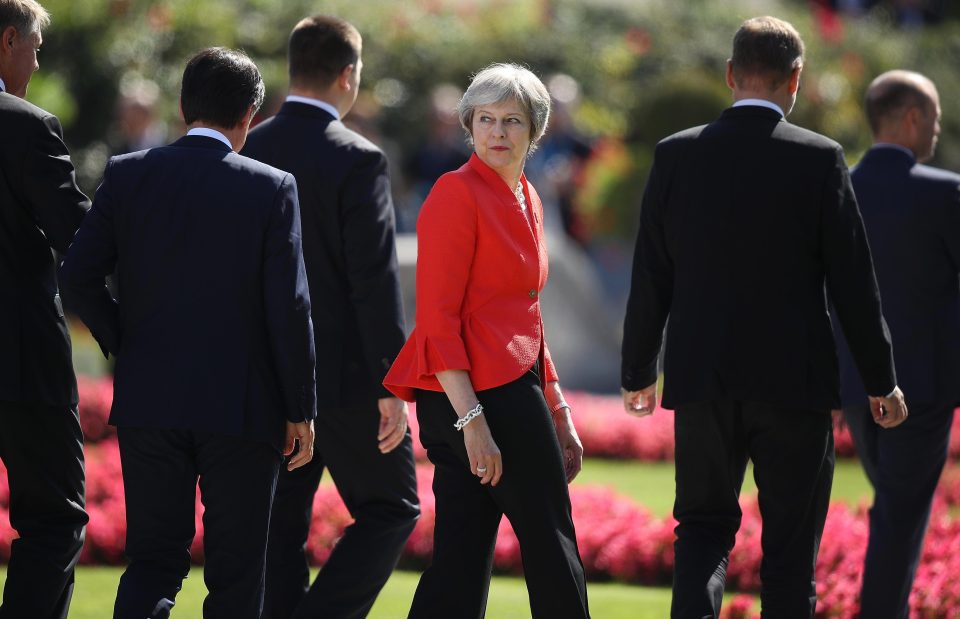  The pitch to EU leaders to win them round to her Chequers plans was said to be disastrous for the Prime Minister