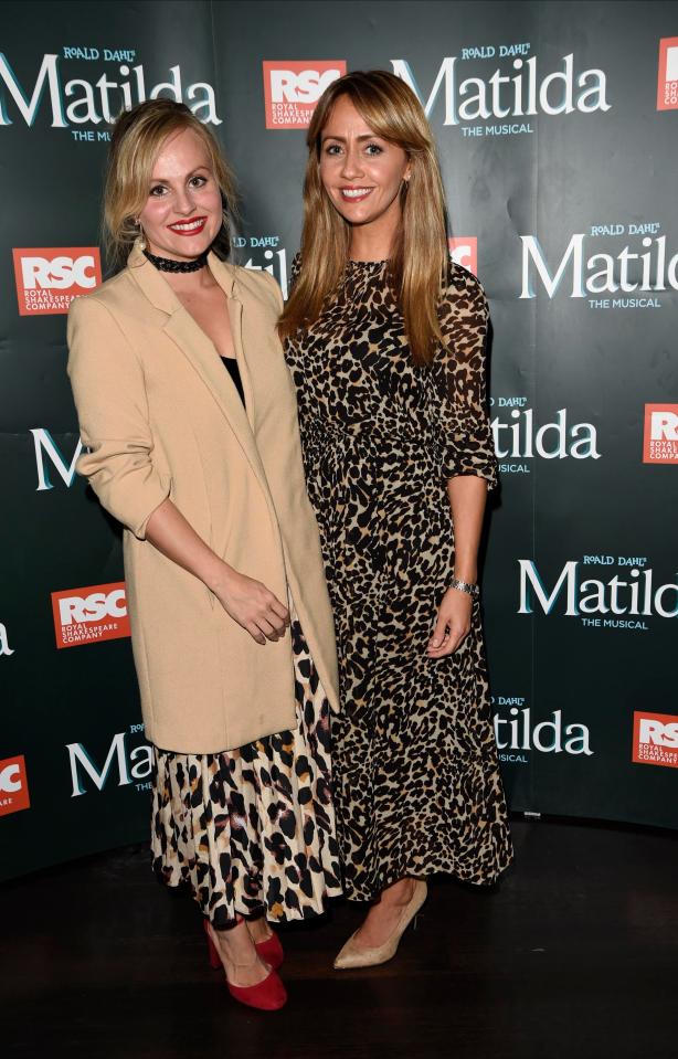  Tina later posed with fellow actress Samia Ghadie