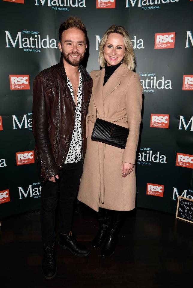  Jack P Shepherd cuddled up to his gorgeous girlfriend at the Matilda launch