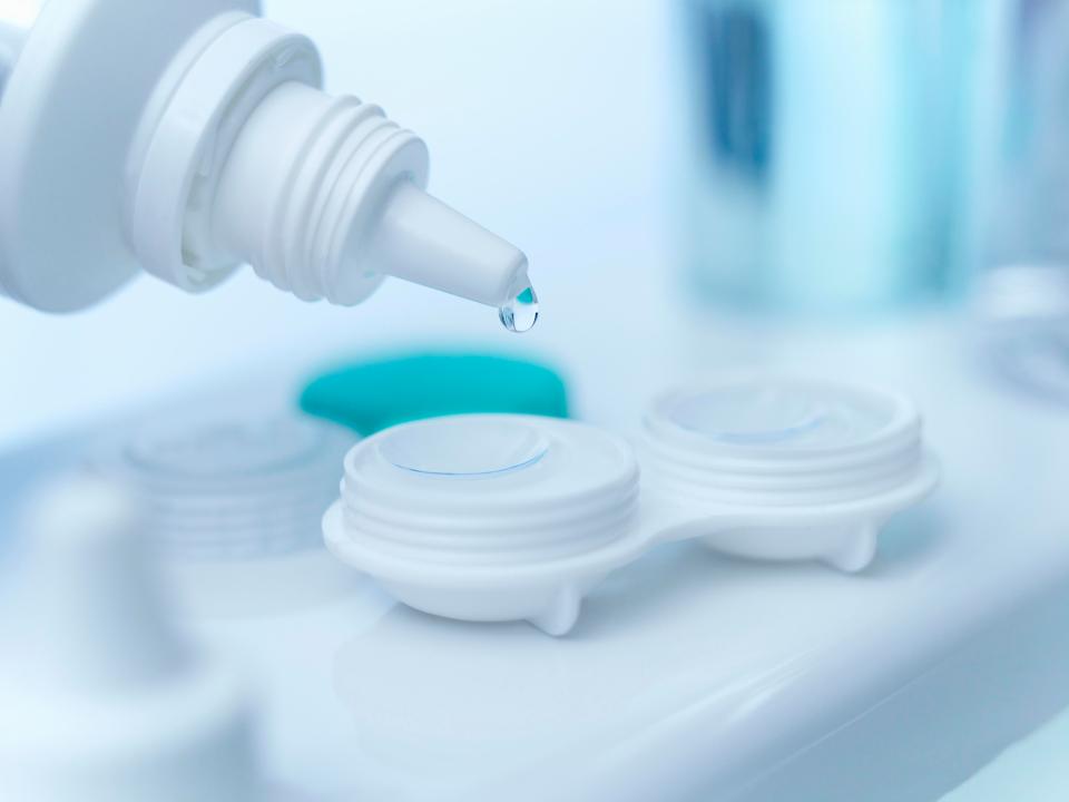 To reduce your risk make sure you properly disinfect your contact lenses and follow proper care instructions