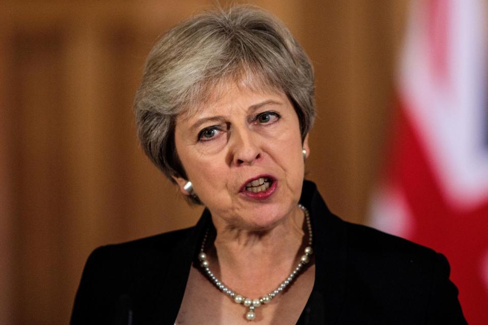  Theresa May has denied reports that a snap election is imminent