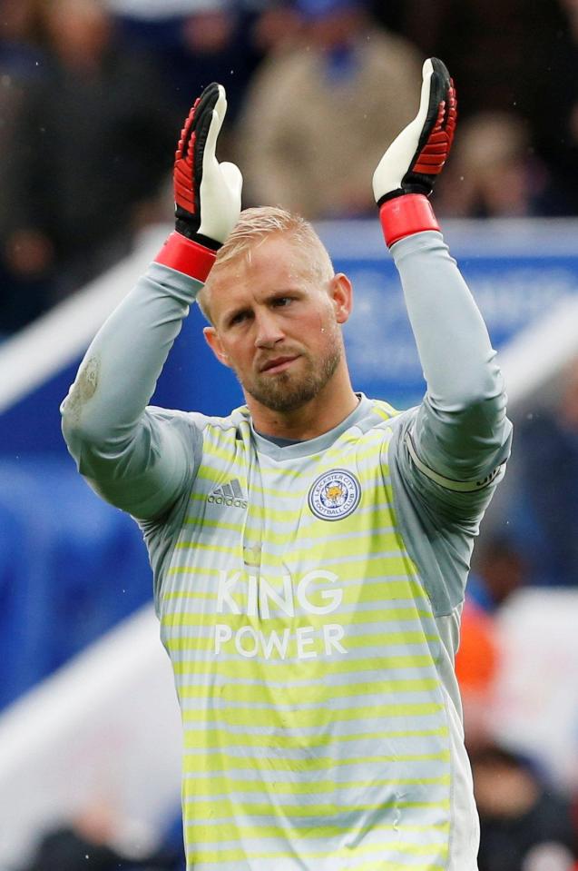  Kasper Schmeichel won the Premier League title with Leicester City in 2016 and continues to be a safe pair of hands for the Foxes