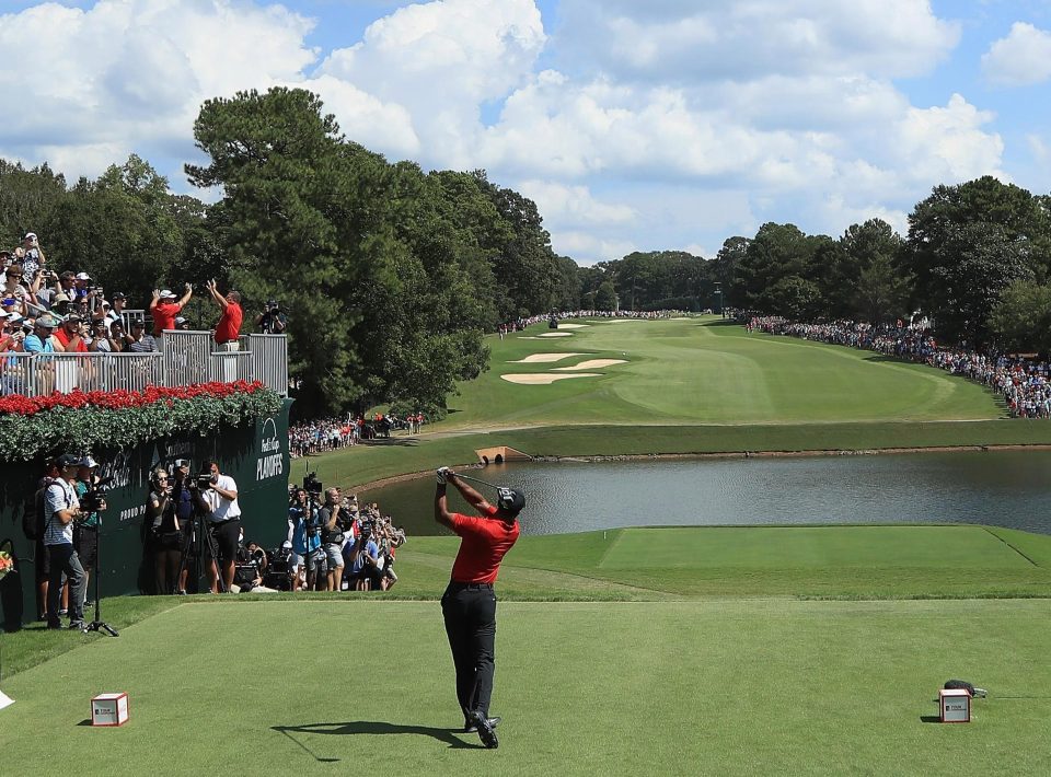  Woods finished on -11 after a final round of 71 at East Lake, Atlanta