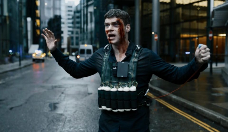 Bodyguard viewers claim they almost 'passed out' from stress during Richard Madden's tense bomb vest scene during Sunday night's finale