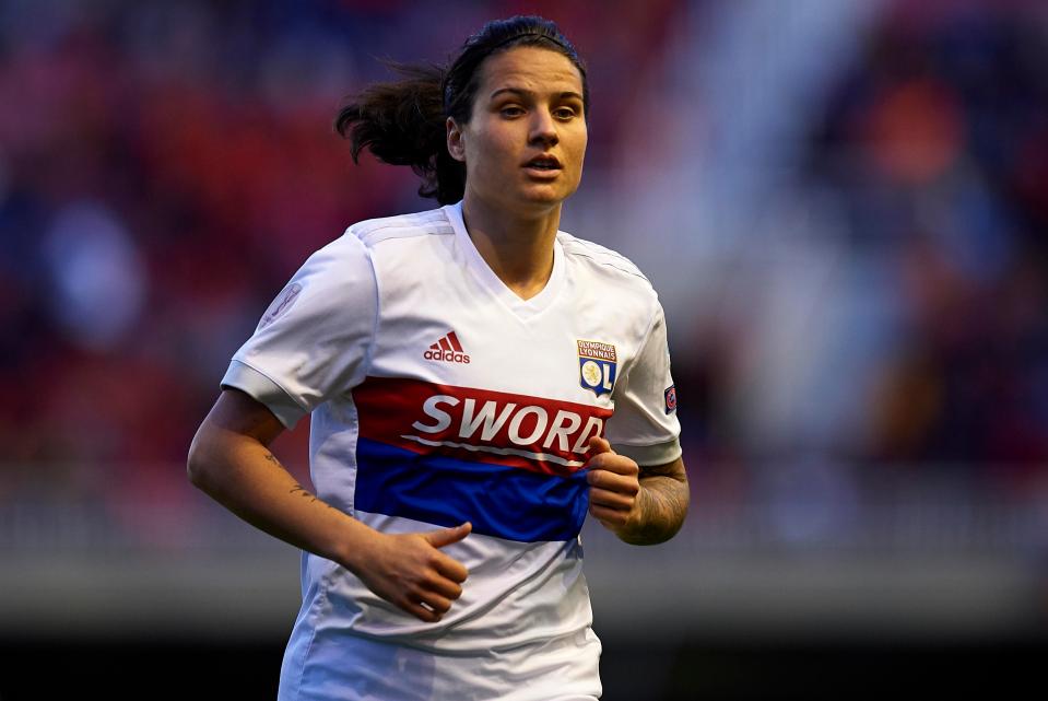  Dzsenifer Marozsan plays for Lyon and Germany