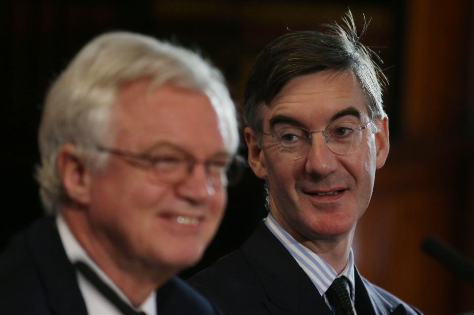  Mr Rees-Mogg said he hoped Mrs May would agree to ditch her existing idea and opt for a looser, Canada-style free trade agreement