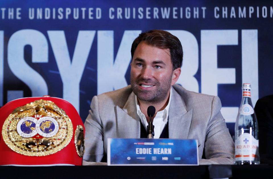 Eddie Hearn is keen to ensure Demetrius Andrade fights for the title