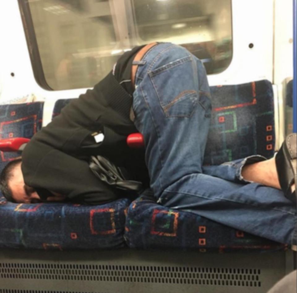  This fella needs twice as much space to get home