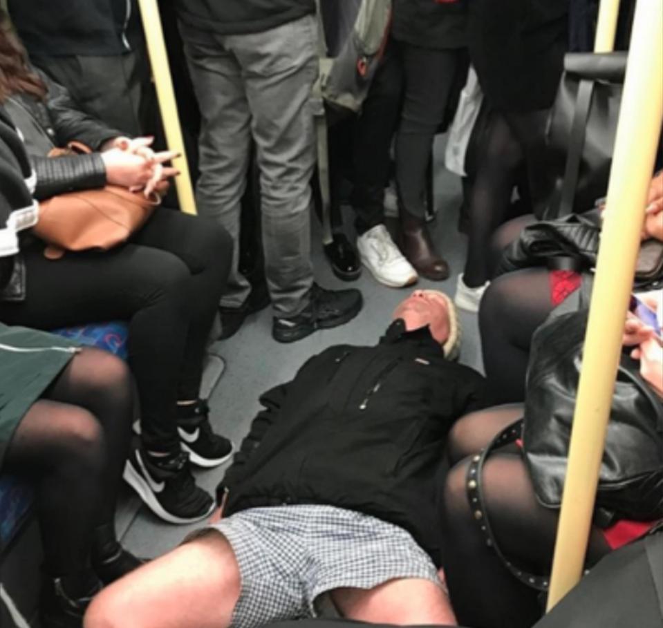  Some people just cannot stand getting the Tube