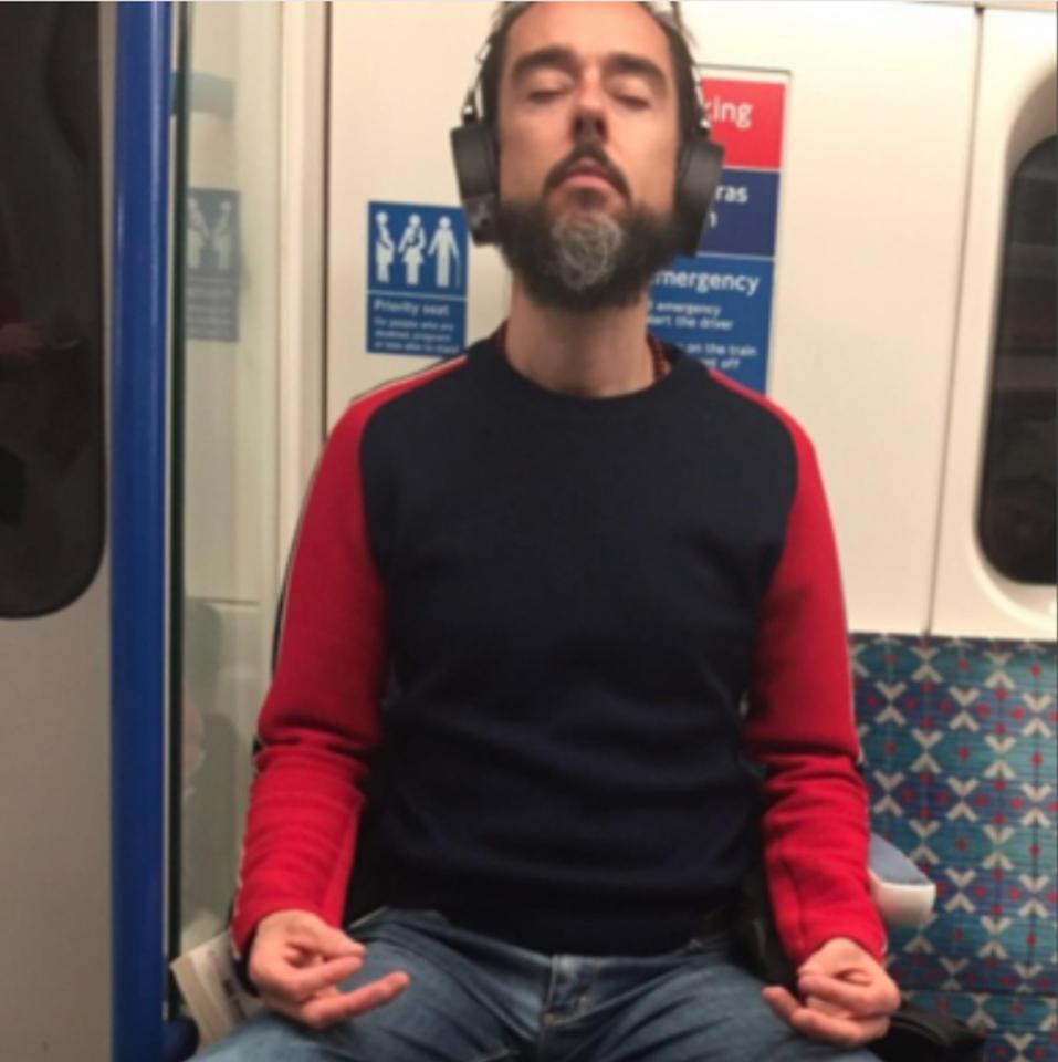  The tube is not usually the best place for mental calmness