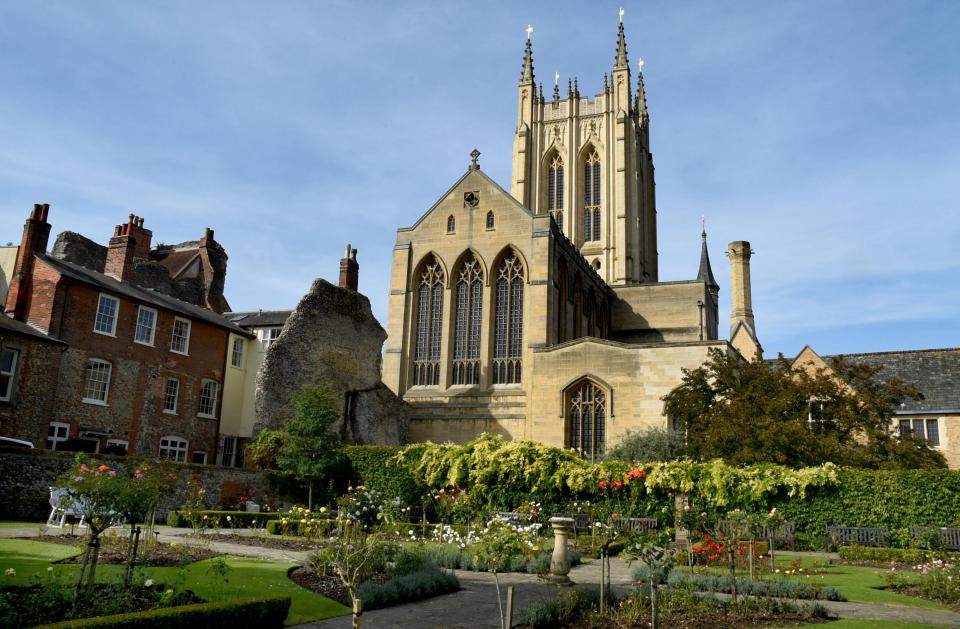  Book a Tower Tour and climb the 202 step spiral staircase at St Edmundsbury Cathedral