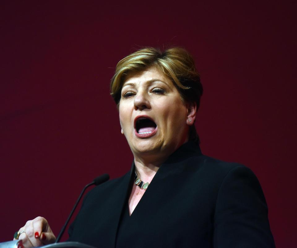  Emily Thornberry even said the party is full of fascists and racists