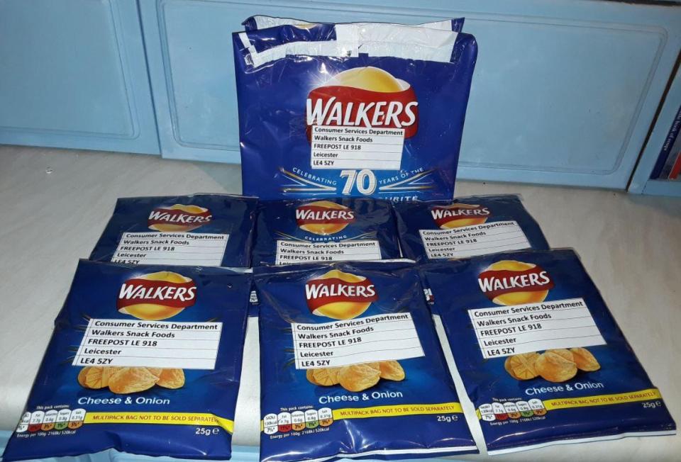  Campaign site 38 Degrees is running a petition asking for people to put pressure on Walkers to ditch its non-recyclable bags