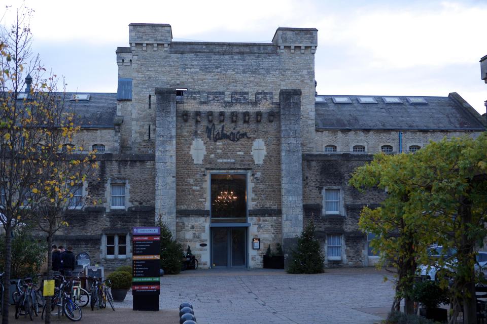  To make it even more impressive, the prison is built into a medieval castle