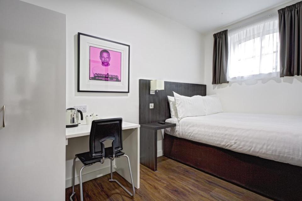  Cell bedrooms have photos of their former inhabitants in them