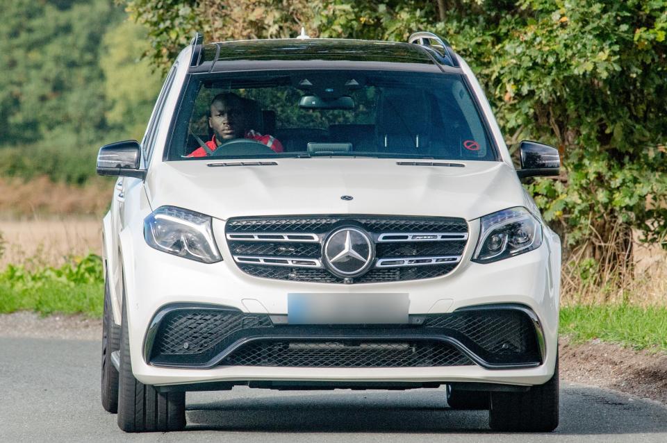  Two weeks later, Lukaku was spotted in another new Mercedes - this time an AMG GLS 63 4x4 worth £115,000