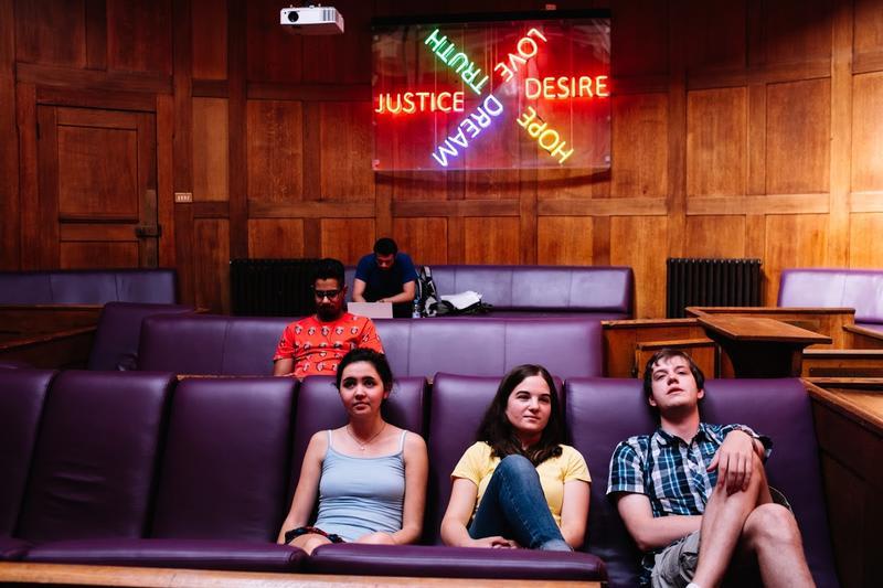  The hostel bar is set in the heart of the old courthouse