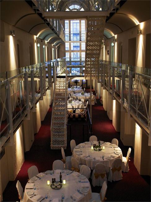  The traditional jail has been turned into a classy venue for weddings and other events