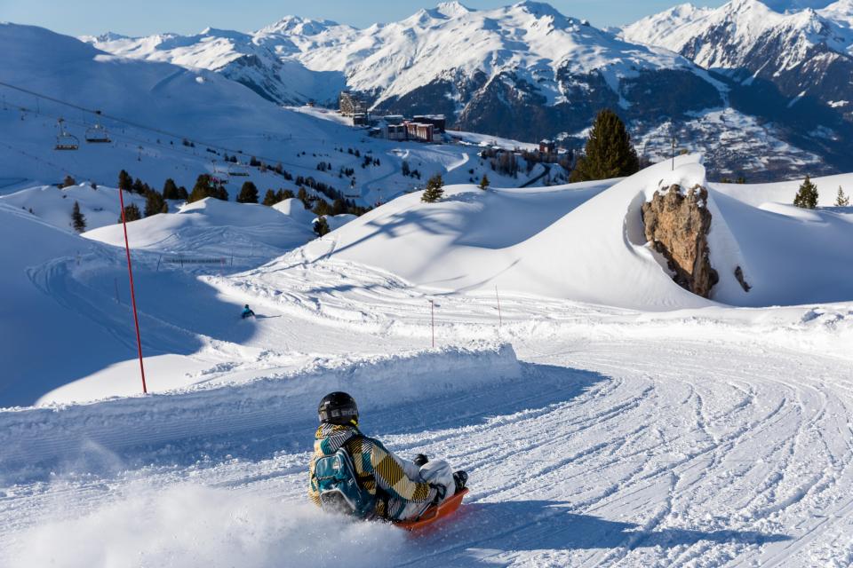  La Plagne is linked to neighbouring Les Arcs, creating the giant Paradiski area